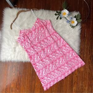 Crown & Ivy Neon Pink Eyelet Dress NWT Plus size